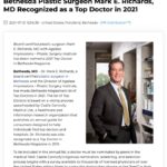 Plastic Surgeon Mark Richards, MD has been recognized as a 2021 Top Doctor in Bethesda Magazine.